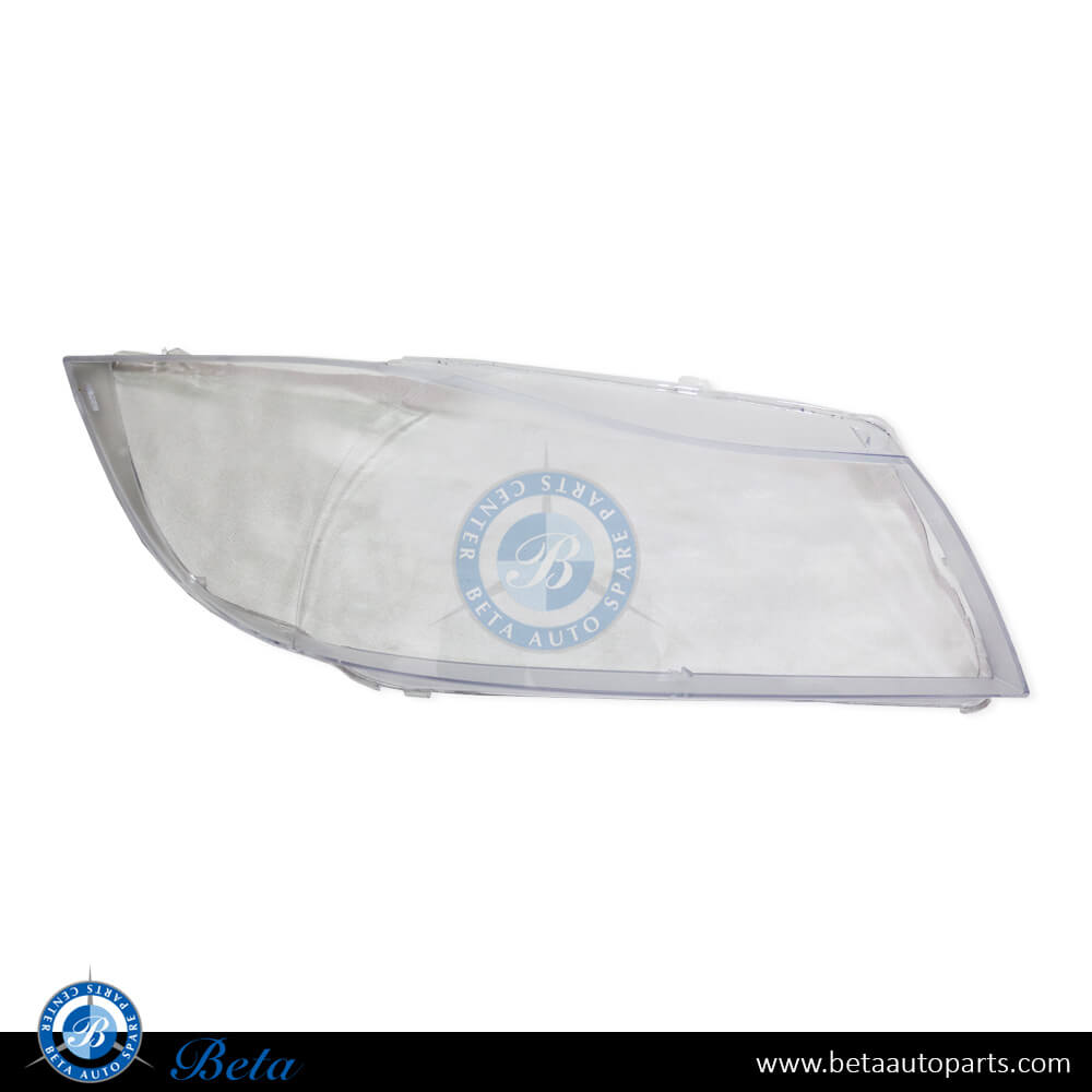 Right Side Headlamp Lens for BMW 3 Series E90 2005-2008 models, Part Number 63117161668 Right Side Headlamp Lens for BMW 3 Series E90 2005-2008 models, Part Number 63117161668